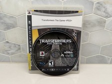 Transformers: The Game (Sony PlayStation 3, 2007) PS3