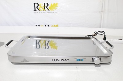 Food Warmer Buffet Server 450W Stainless Steel Electric Warming Tray for Parties