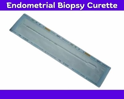 Pipelle Endometrial Biopsy Curette Sterile Sealed Pack of 50 pcs Gynecology