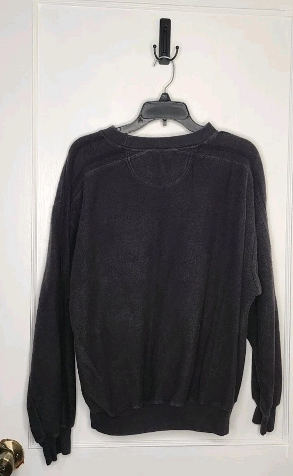 Sz Large Greg Norman Embroidered Crewneck Pullover Sweatshirt Attack Life Shark - Image 2 of 4