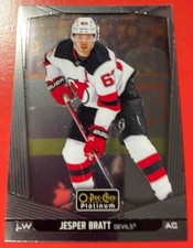 2024-25 O-Pee-Chee Platinum Jesper Bratt #63 Devils