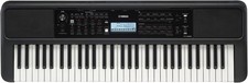 YAMAHA Keyboard PSR-E383 61-key 650 tones Black Standard Model New