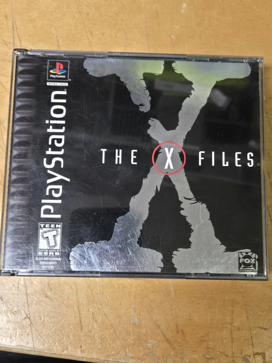 Jeu The X-Files Pour PS1 - Version PAL FR, Testé Et Jouable Sur PS2/PS3, état Correct