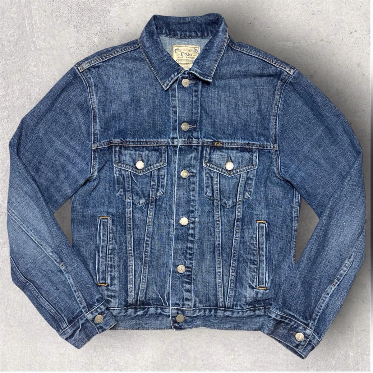 polo ralph lauren jean jacket products for sale | eBay
