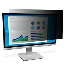 3M Privacy Filter for 21.5in Full Screen Monitor, 16:9, PF215W9E Black, Matte