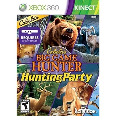 Cabela's Big Game Hunter: Hunting Party Video Game Kinect Game Only For Xbox 6E