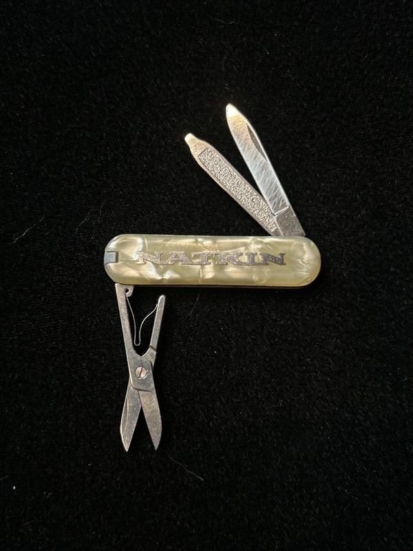 Vintage Solingen Germany Advertising Natkin & Company Pocket Knife P-B