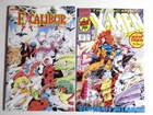 Uncanny X-men #281 Excalibur GN Claremont Neary Vtg Marvel comics lot NM