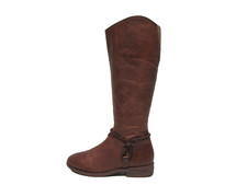 Brown Low in) Heel Height Knee High Boots for Women for - Main Image