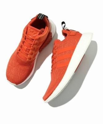 orange and white nmd