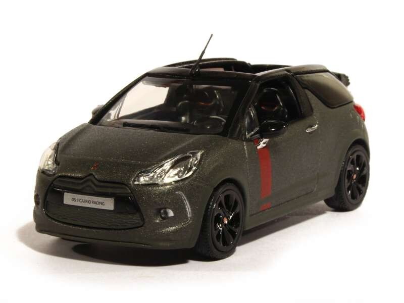 Citroen DS3 Cabrio Racing 2013 Norev 155295 voiture miniature 1:43 grise