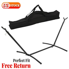 Hammock Stand Portable Steel Frame with Carrying Case 450LBS Capacity Outdoor
