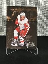 Chase Pearson 2022-23 Skybox Metal Universe 1998-99 Retro RC #R-28 Detroit Red