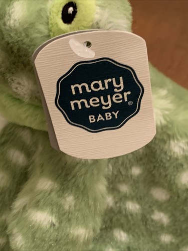 Mary Meyer Baby Frog Security Blanket Lovey Soft Plush Reverse Satin 12” X 12” - Picture 5 of 7