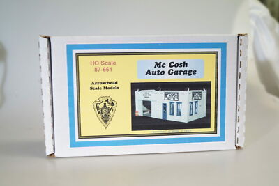 H0 Bausatz Arrowhead Scale models Mc Cosh Auto Garage, neu