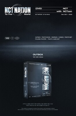 NCT 2023 CONCERT NATION:TO THE WORLD IN INCHEON DVD/Book+Photo+