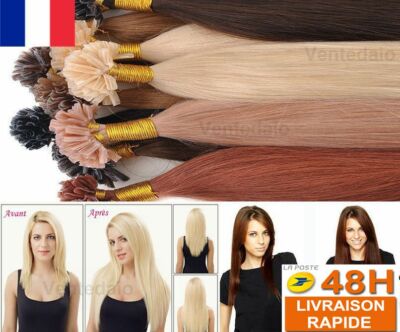 50/100/150/200 Warm Hair Extension 100% Natural Remy Hair 60CM