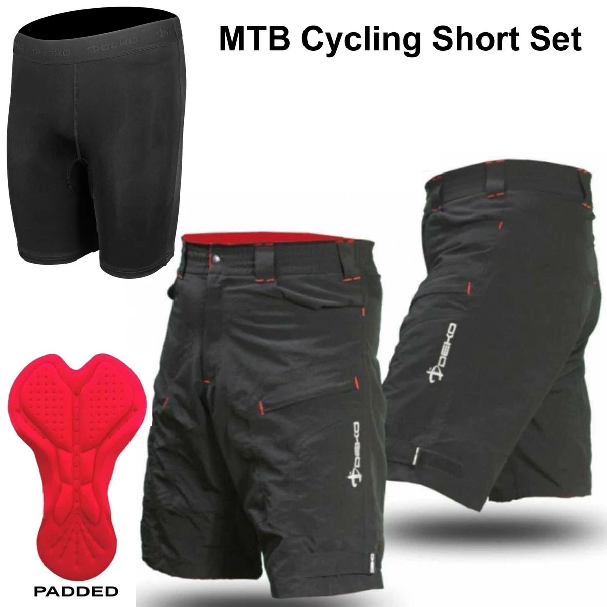 Mens baggy bike shorts sale