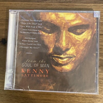 Kenny Lattimore - From The Soul Of Man - Audio CD NEW SEALED #6