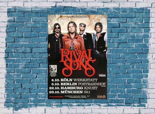 Rival Sons - Head Down MIX, Tour 2012 | Konzertplakat | Poster - Picture 3 of 6
