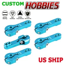 5 Pack Aluminum 23T Steering Servo Motor Horn Arm for Futaba Savox 2 Hole