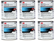 3M 05800 Lightweight Auto Body Repair Filler (Quart) (6 Pack)