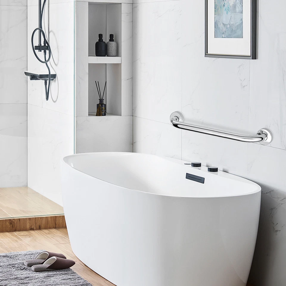 1/3/5 PIEZAS Barra de agarre de acero inoxidable Baño Seguridad Discapacitados Ducha Bañera Manija Nuevo Foto 2 de 4