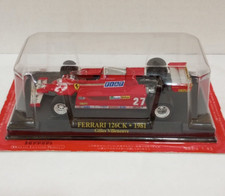 Hachette 1/43 Ferrari F1 Collection Ferrari 126CK Gilles Villeneuve 1981 Diecast