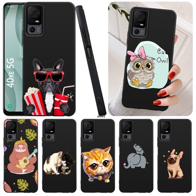 Cute Animals Silicone Phone Case Cover For TCL 50 40 SE 501 503 T-Mobile Revvl 7