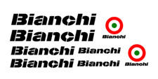 adesivi bici -  8 adesivi Bianchi mtb-  stickers Bianchi mtb