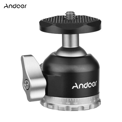 Compact Panorama Ballhead Tripod Mount  Aluminium Alloy  G9L3