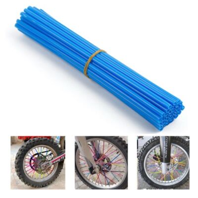 Rad Speichen Felgendeckel Wraps blau für Yamaha WR125R WR125X