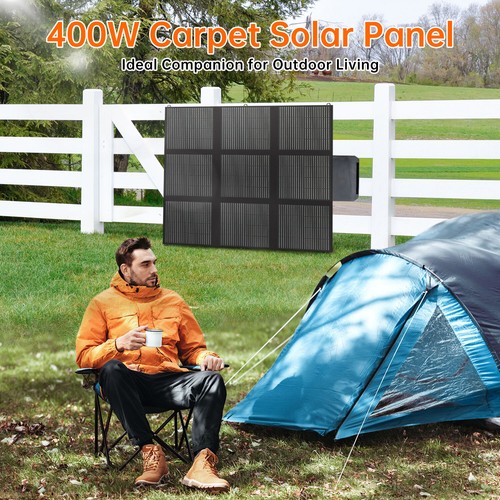 120W - 400W Tragbares Faltbares Solarpanel Ladegerät für Powerstation Zuhause Camping - Bild 81 von 87