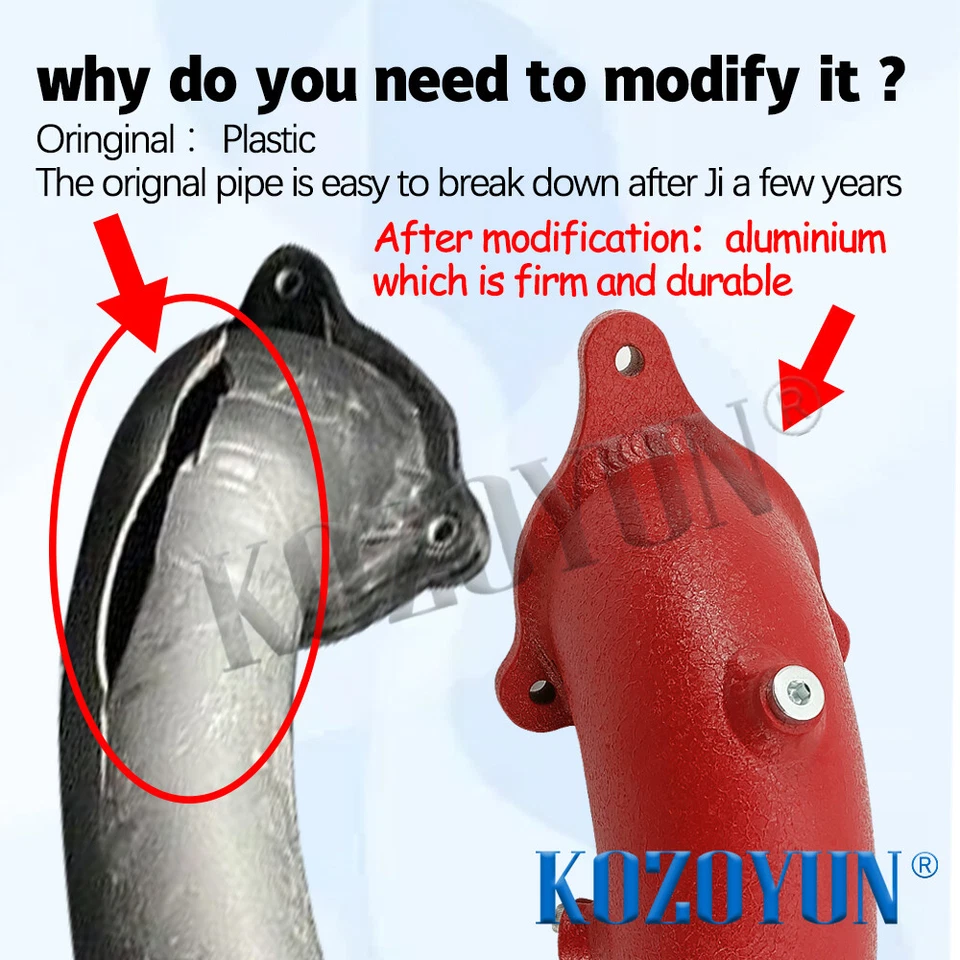 Tubo de admissão de tubo de carga para BMW B58 M140i M240i 340i 440i xDrive 16-18 - Imagem 3 de 4