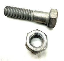 lot-of-250x-hex-head-cap-bolt-5811-x-2-12-long-w-nut-astm-a307