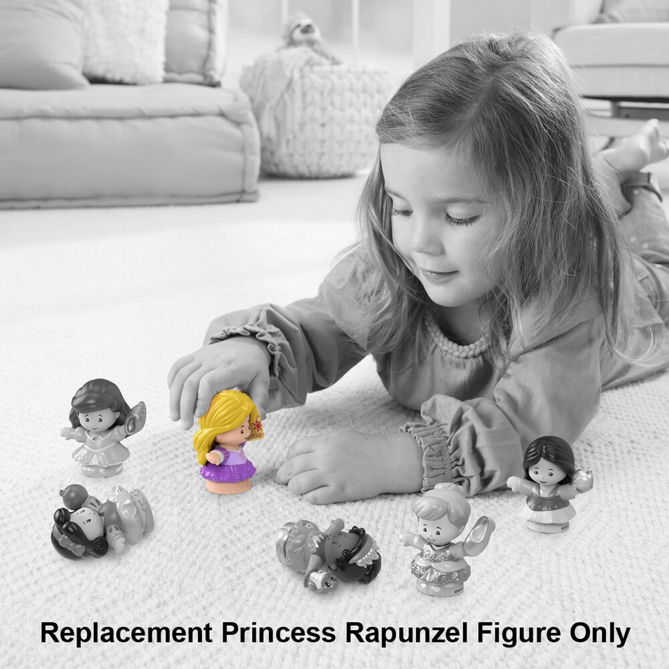 Replacement Princess Rapunzel Figure for Little People Talking Castle