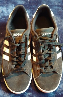 adidas grand court black suede