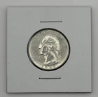 1957 D 25₵ US WASHINGTON SILVER QUARTER • UNC CONDITION