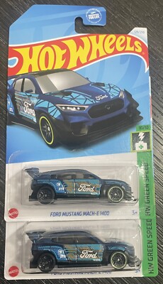 2024 HOT WHEELS FORD MUSTANG MACH-E 1400 TREASURE HUNT (2 cars included)