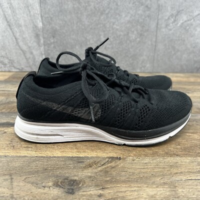 nike flyknit trainer womens black