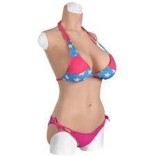 Anzi Silicone Bodysuit Breast Forms Breastplate Vagina Panties For Crossdresser