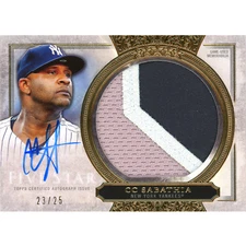 2020 Topps Five Star C.C Sabathia Autograph