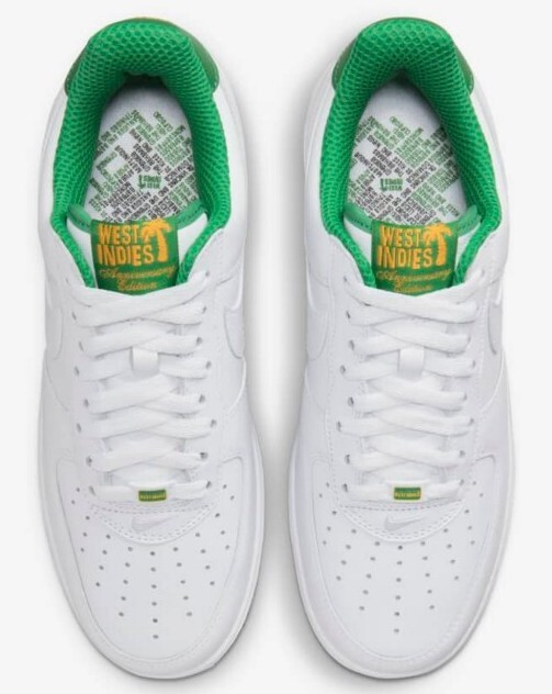 靴 Nike Air Force 1 Low West Indies Nike Air Force 1 Low West Indies White Yellow - Aug 2023