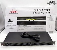 DBX 215 DUAL CHANNEL 15 BAND GRAPHIC EQUALIZER New