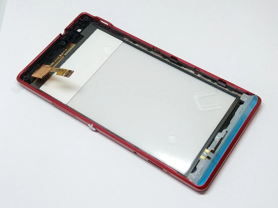 Original Sony Xperia SP (C5302) Front Cover + Touchscreen Red 1273-1807 - Image 2 of 2