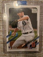 2021 Topps Baseball Casey Mize Rookie (RC) Detroit Tigers Free Shipping BIN!