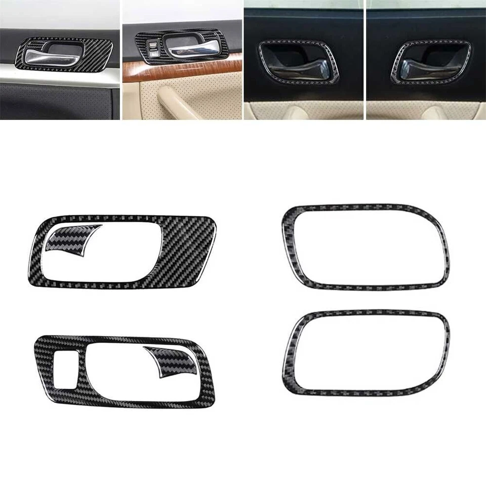 Kit completo interno de fibra de carbono adesivo acabamento capa 27 peças para Acura TSX 2004-2008 - Imagem 3 de 4