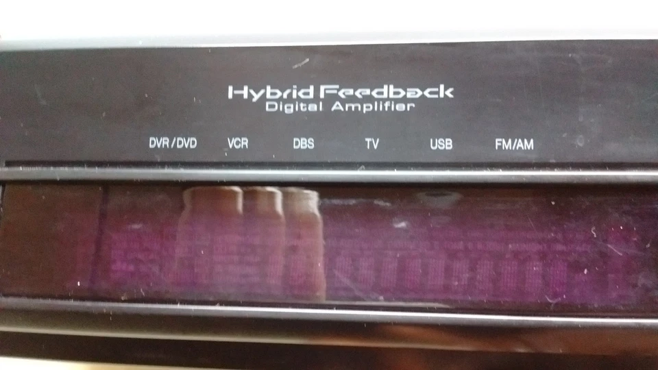 JVC RX-D202B 7 Channel Home Theater Receiver With USB for PC  - Image 4 of 4