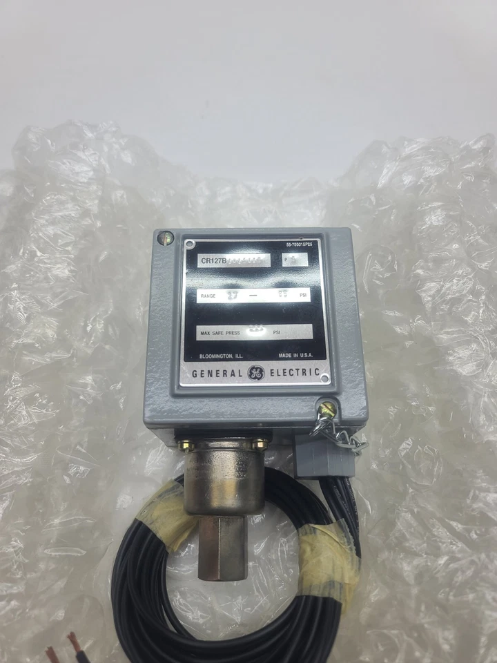 Interruptor de pressão GE OPERADO POR FOLE CAT#CR127B1016AA3 G18 - Imagem 3 de 4