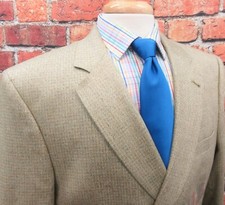 44 LONG JOS. A. BANK 100 SILK SPORT COAT KHAKI